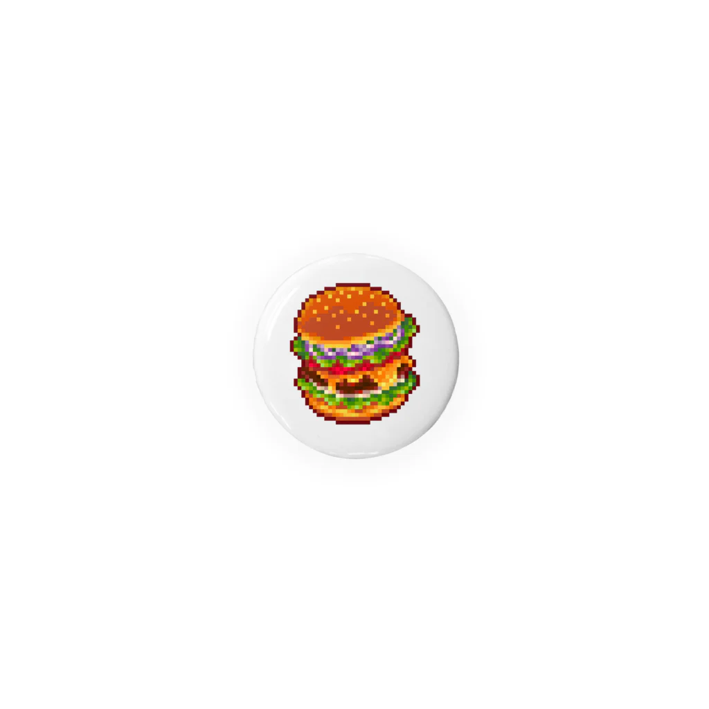 どっと屋のVEGETABLE BURGER Tin Badge