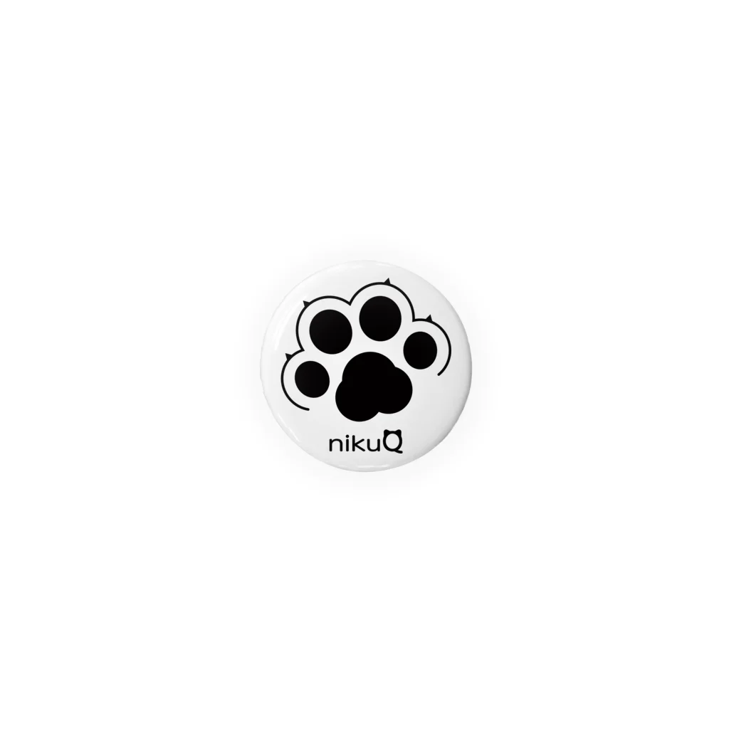 WebArtsのオリジナルブランド「nikuQ」の猫タイプです Tin Badge