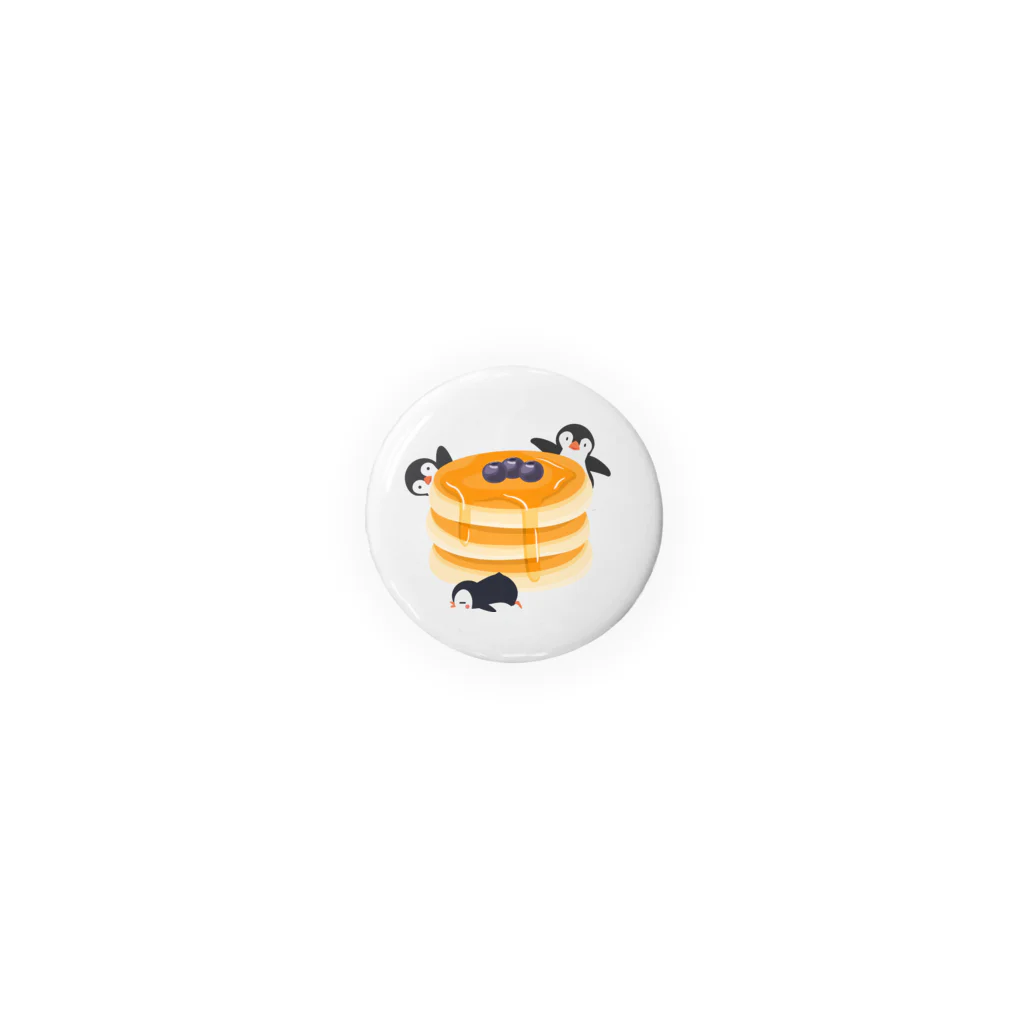 きら星のペンギン♡パンケーキ Tin Badge