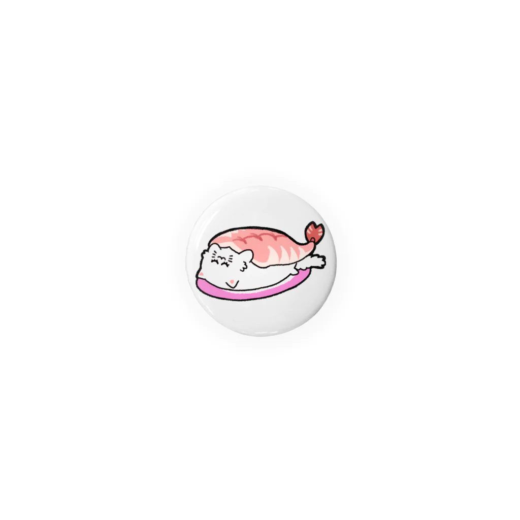 ふとんずし　マグ郎の【ふとんずし】エビちゃん Tin Badge