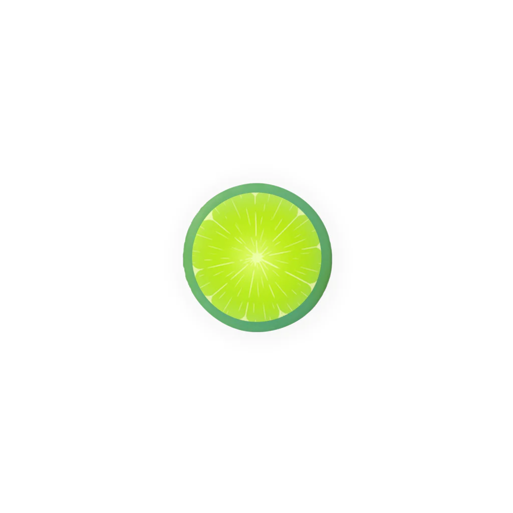 limeのlime 缶バッジ