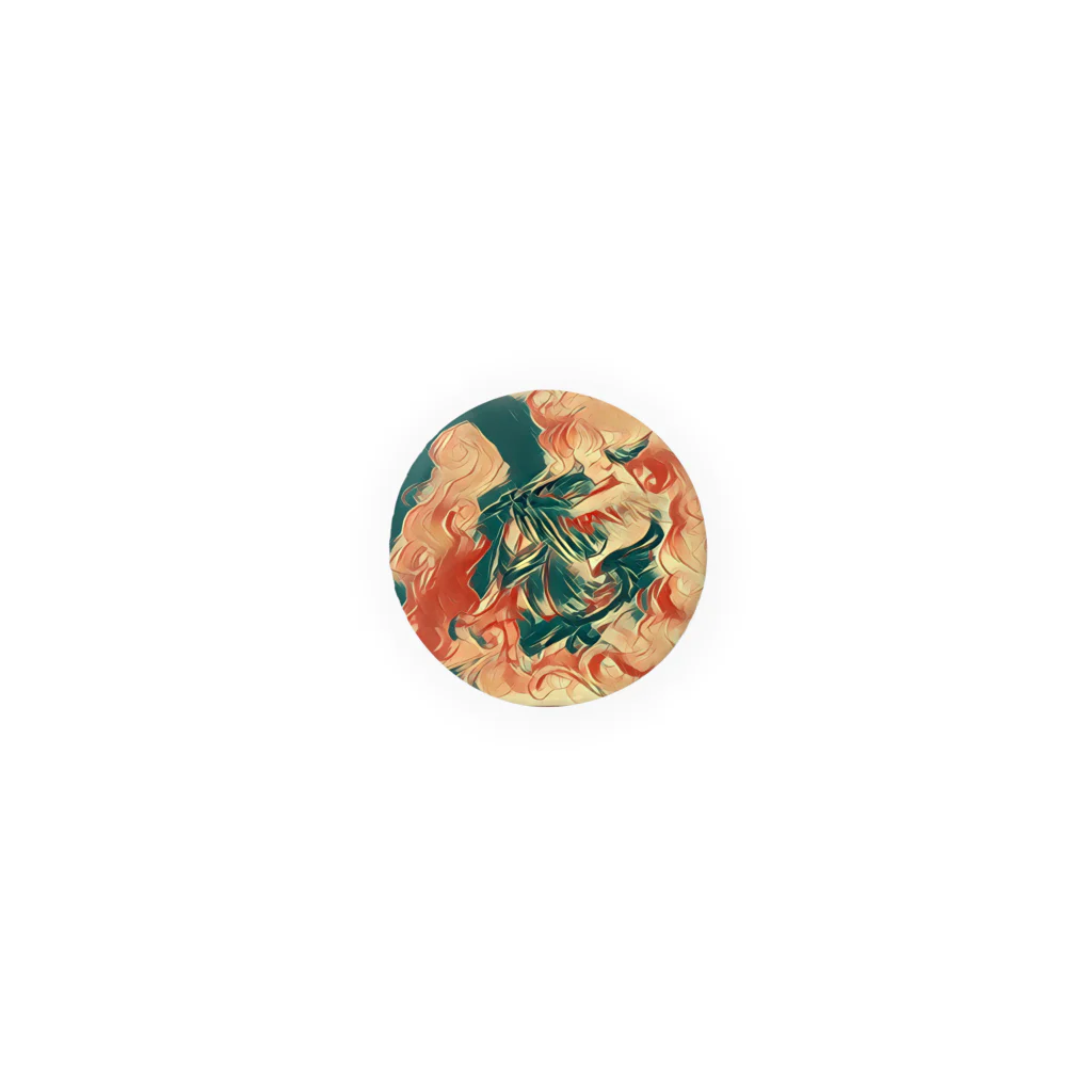 石焼きもじこのHarpyia(Green) Tin Badge