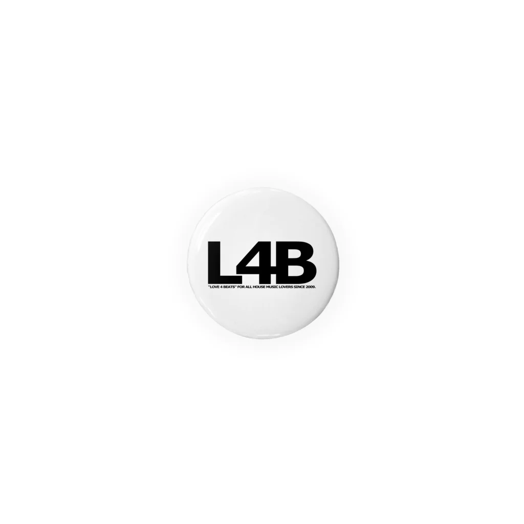 L4B Goods ShopのL4B Classic (white) 缶バッジ