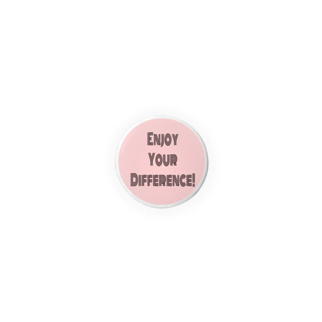 『ビヨンド ガールズ』 オリジナルグッズのEnjoy Your Difference! Tin Badge