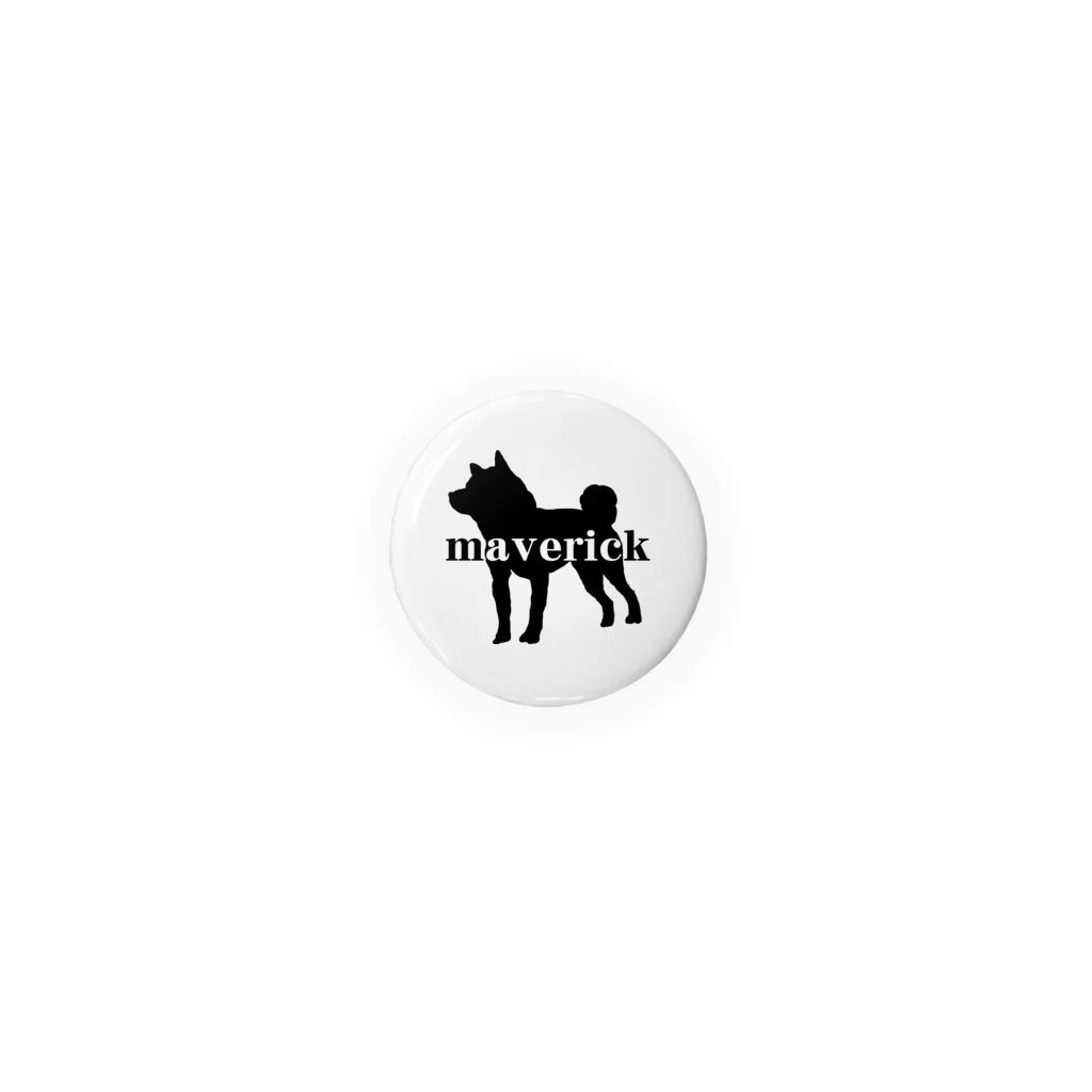 パイセンONLINEのmaverick犬 Tin Badge