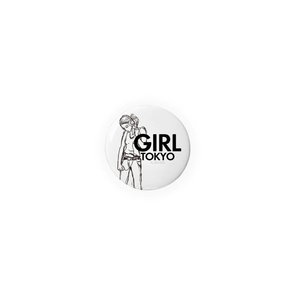 GIRL TOKYOのGIRL TOKYO Tin Badge