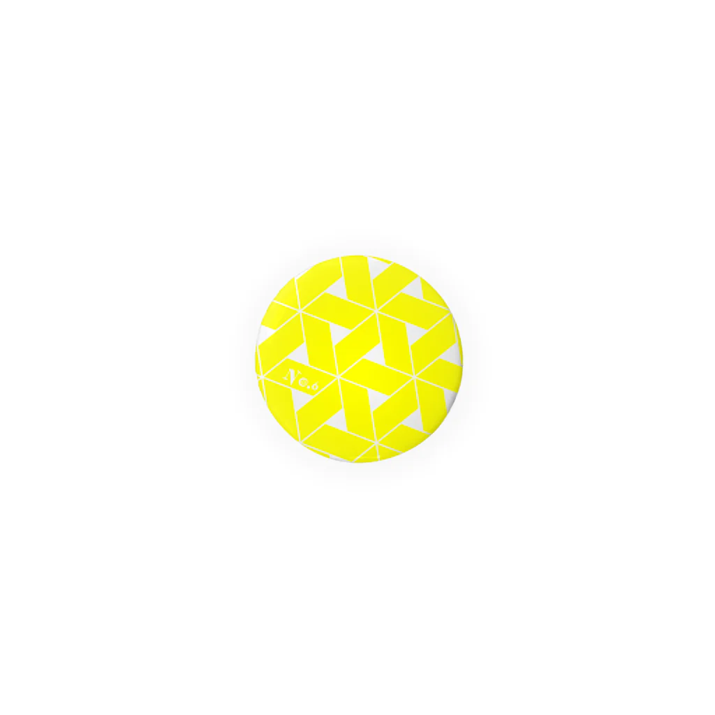 ひつじの単色こんぺいとう・レモン01 Tin Badge