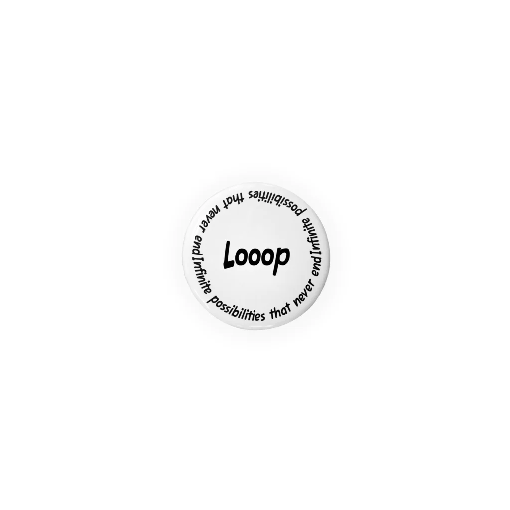 LooopのLooop Tin Badge