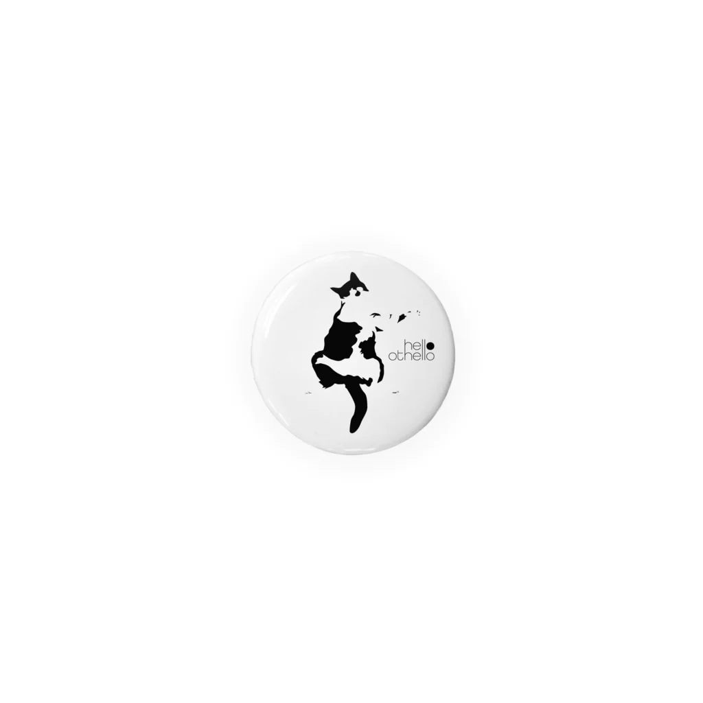 オセロ ⚫️⚪️ OthelloのHello othello_can B Tin Badge