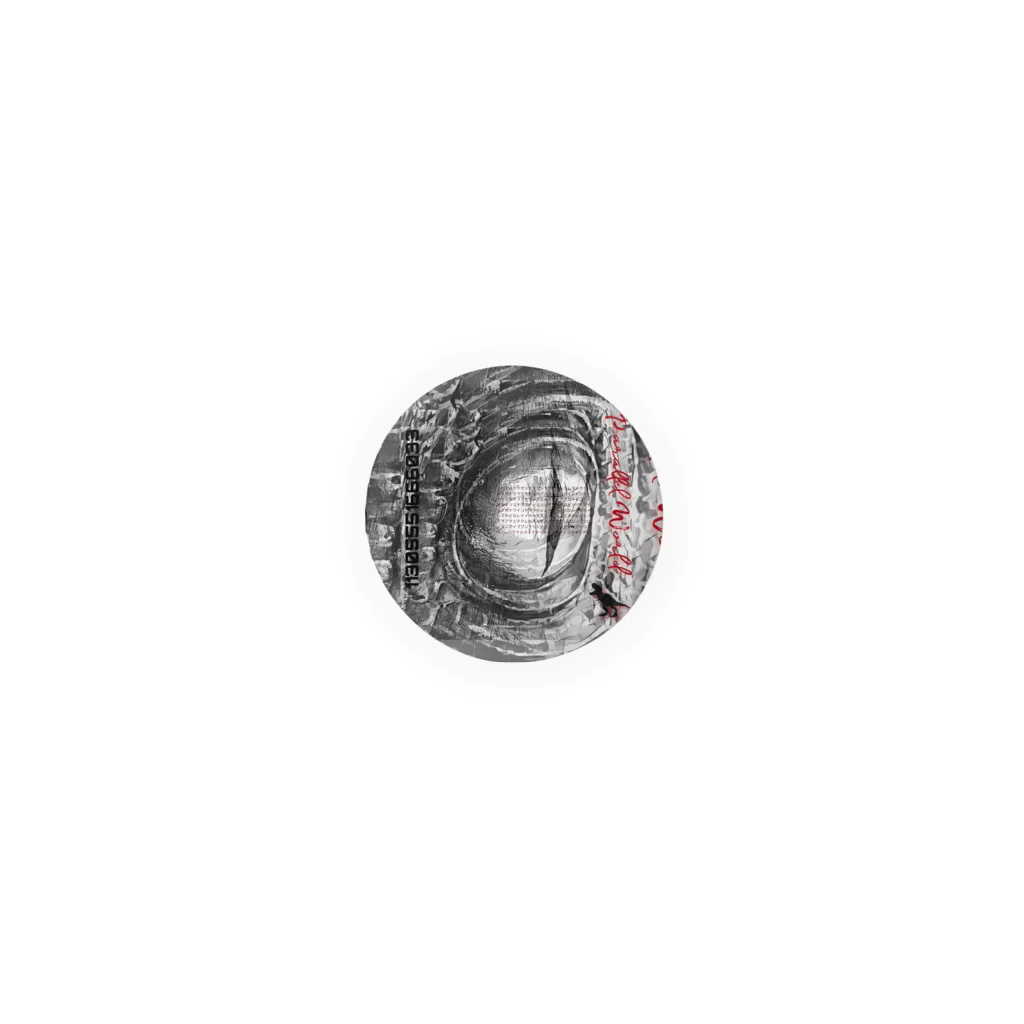 Aimurist のEyes of the dinosaur ニューモンジョ Tin Badge