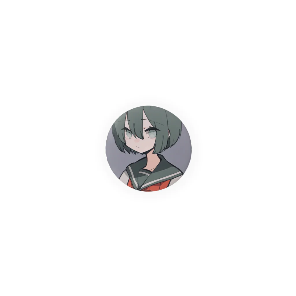 箱の中の女の子 Tin Badge