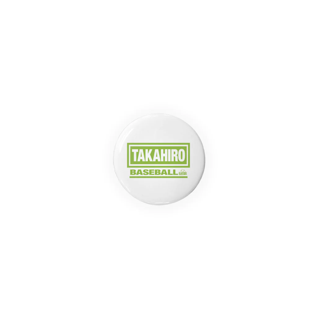 BASEBALL LOVERS CLOTHINGの「TAKAHIRO BASEBALL」 Tin Badge