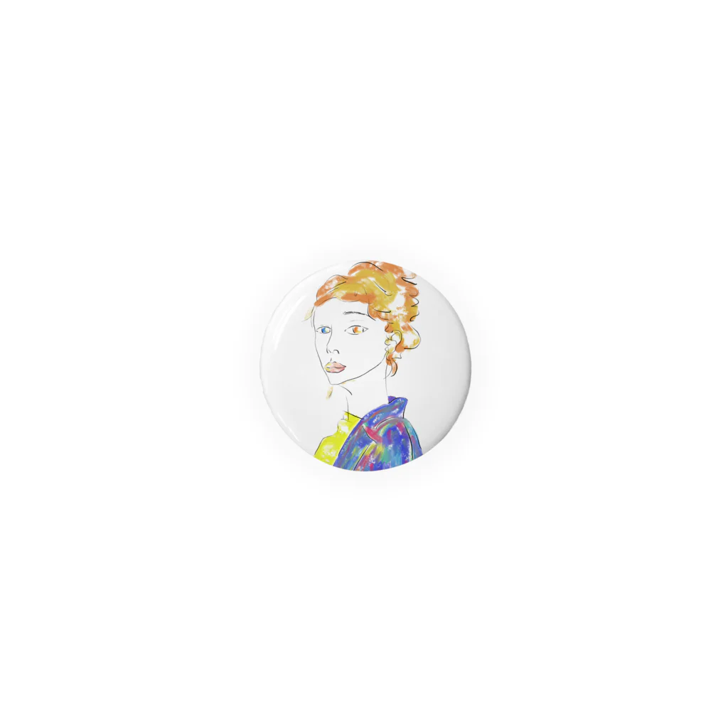 PICAのfille1 Tin Badge