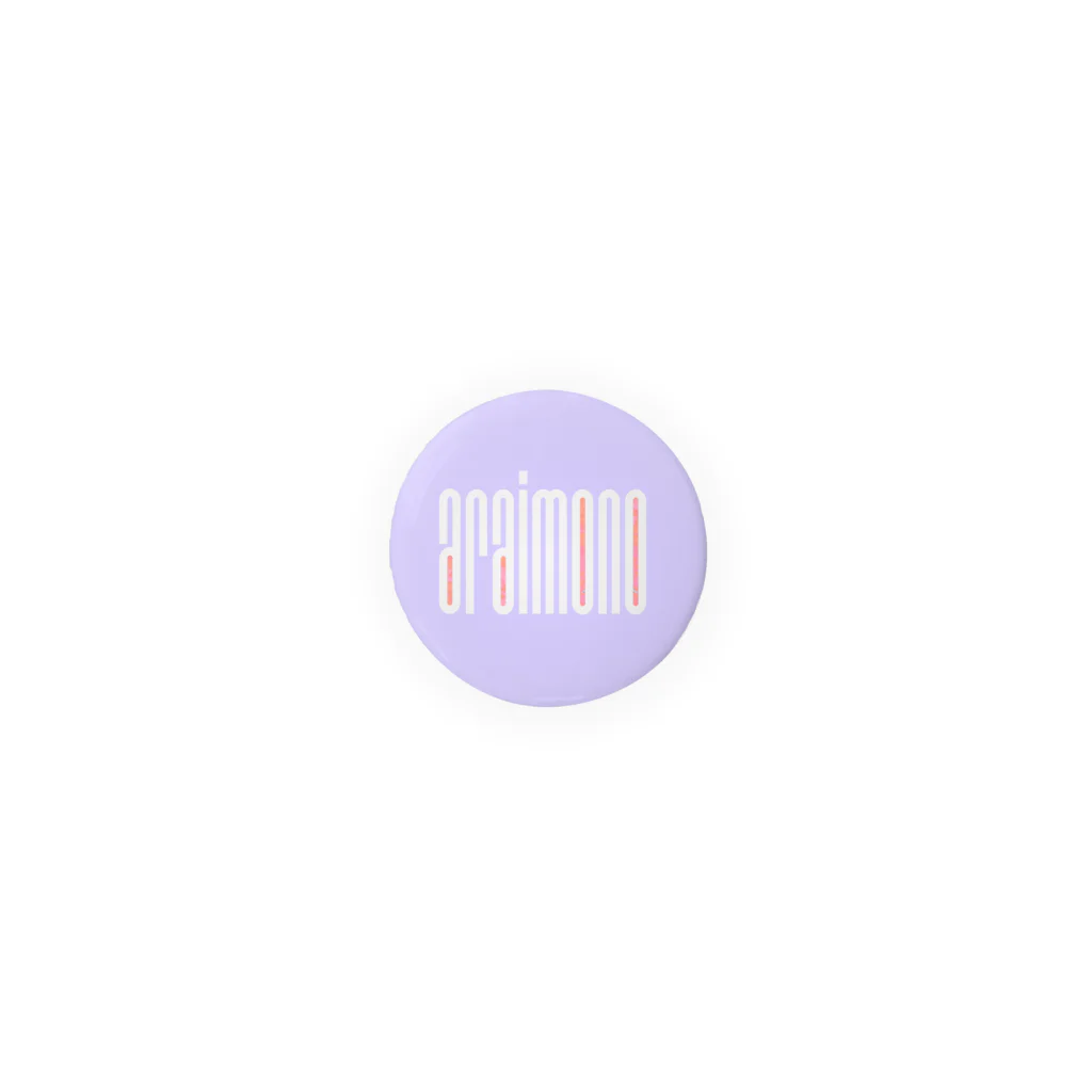 araimonoのpurple logo badge 缶バッジ