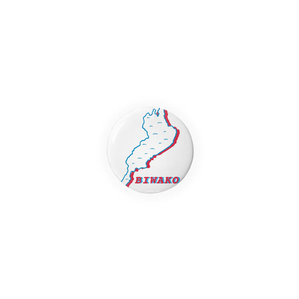 BSCウォータースポーツセンターのbiwako Tin Badge