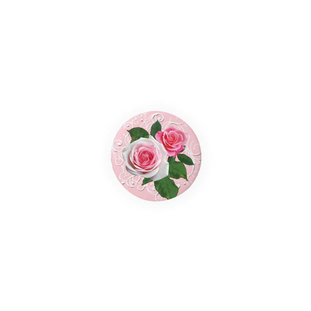 chocochoのバラ薔薇ばら　ツル Tin Badge