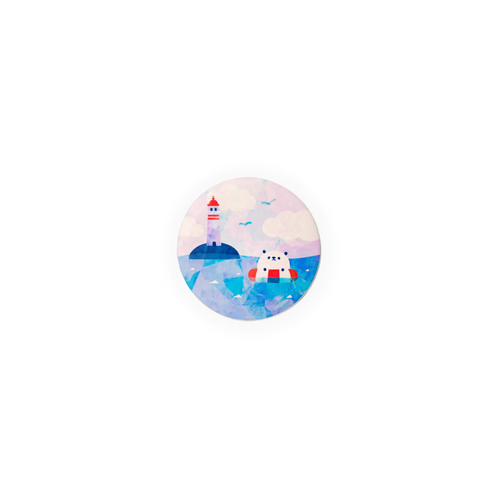 Kawakami Saoriの夏のパンダ Tin Badge