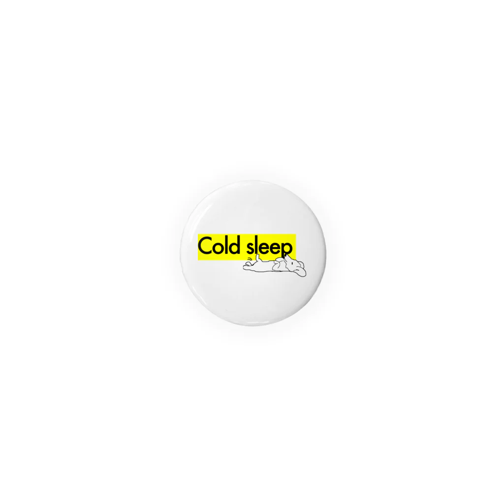 SleepDOGのコールドスリープ 缶バッジ