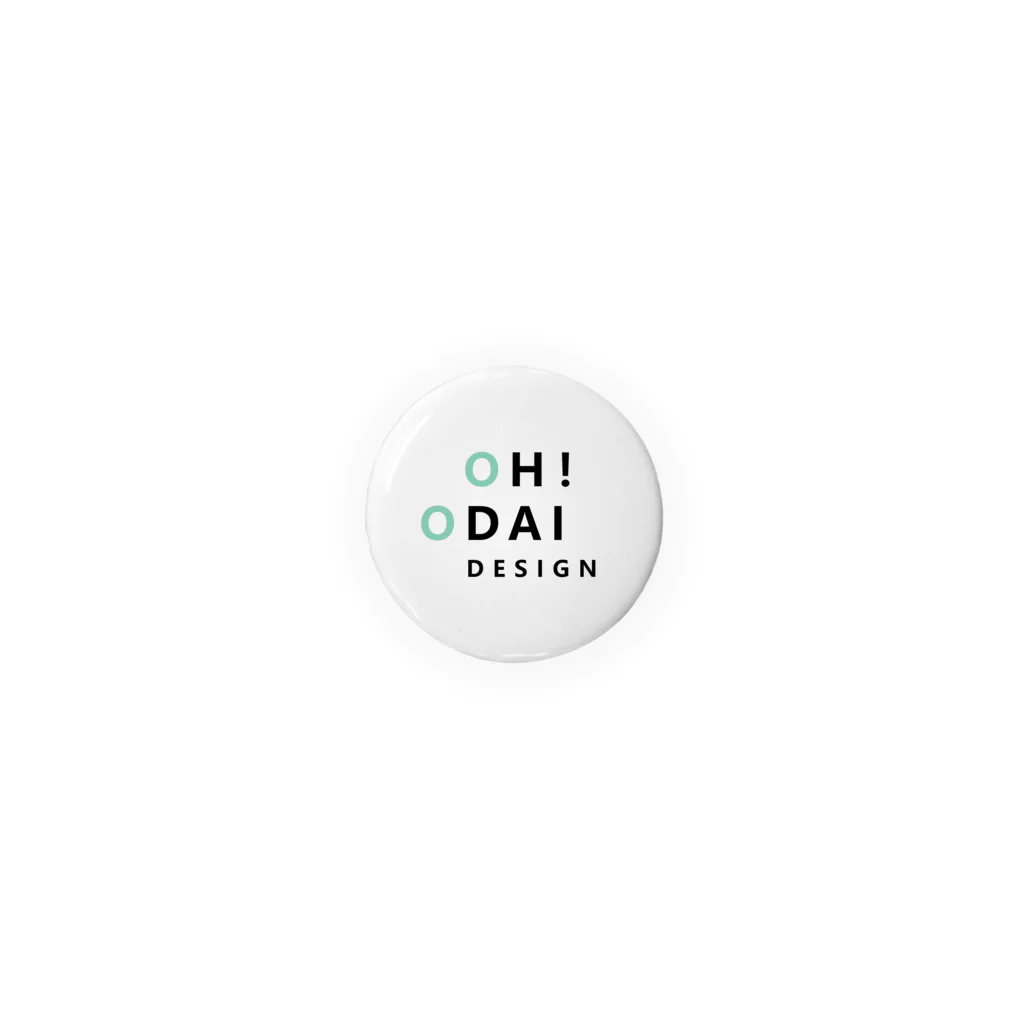 odai-design_shopのOH！おおだい町デザイン Tin Badge