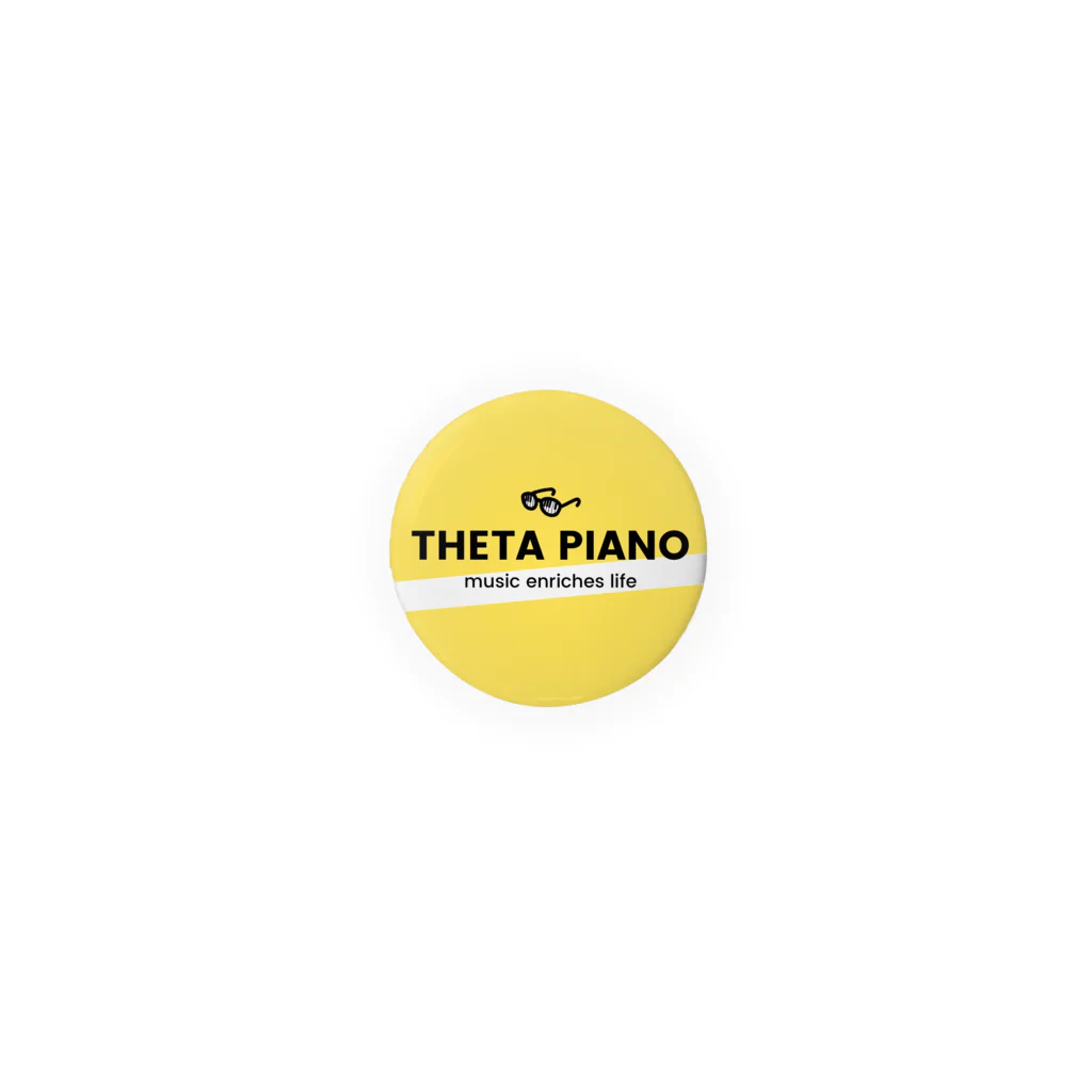 シータピアノのオフィシャルグッズショップのシータピアノオリジナルロゴ缶バッジ Tin Badge
