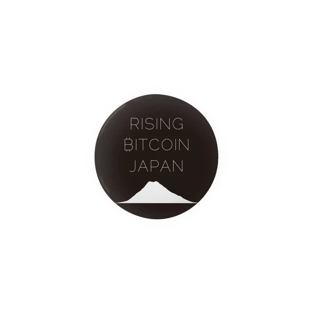 Rising Bitcoin Japan公式ショップのRising Bitcoin Japan公式グッツ 缶バッジ