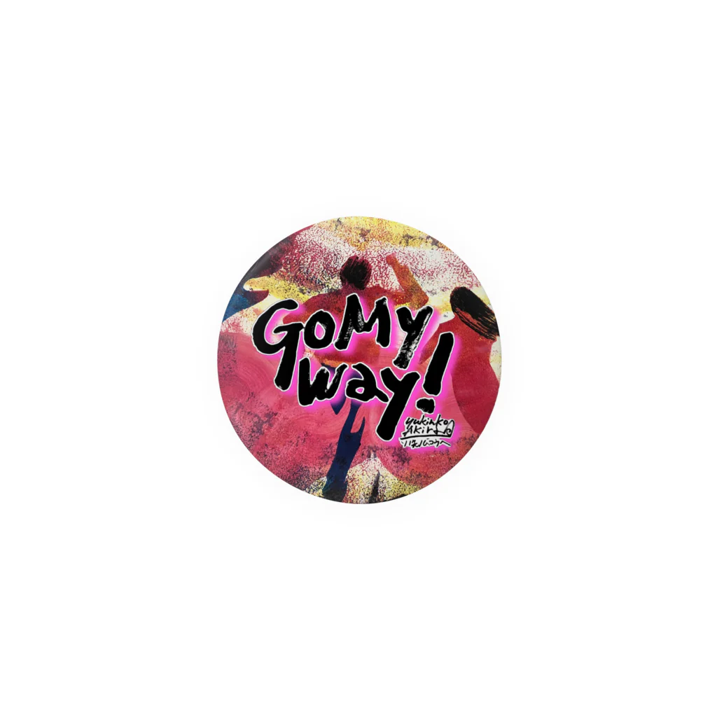 Yukinko Akira factoryのGo My Way! Tin Badge