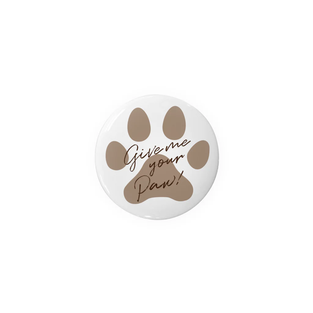 アトリエ・シシのGive me your Paw! 肉球シリーズ Tin Badge