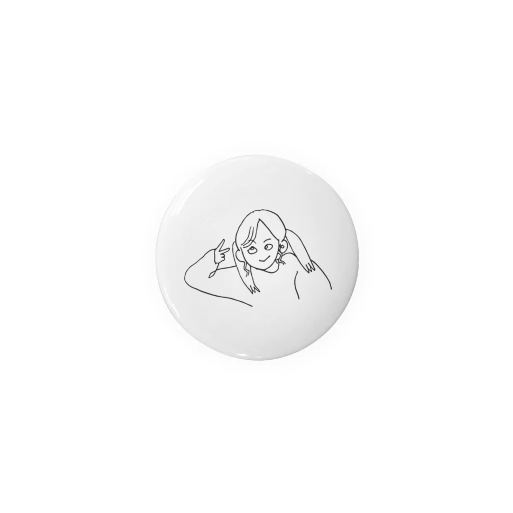 fudgeillustrationのyo Tin Badge