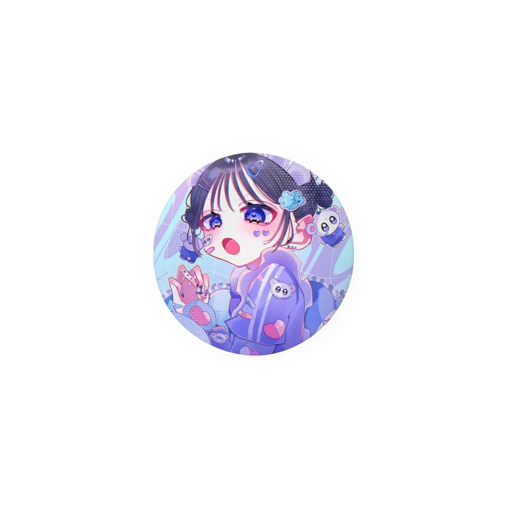 モマ@のサブカルジャージメイドもるちゃん Tin Badge