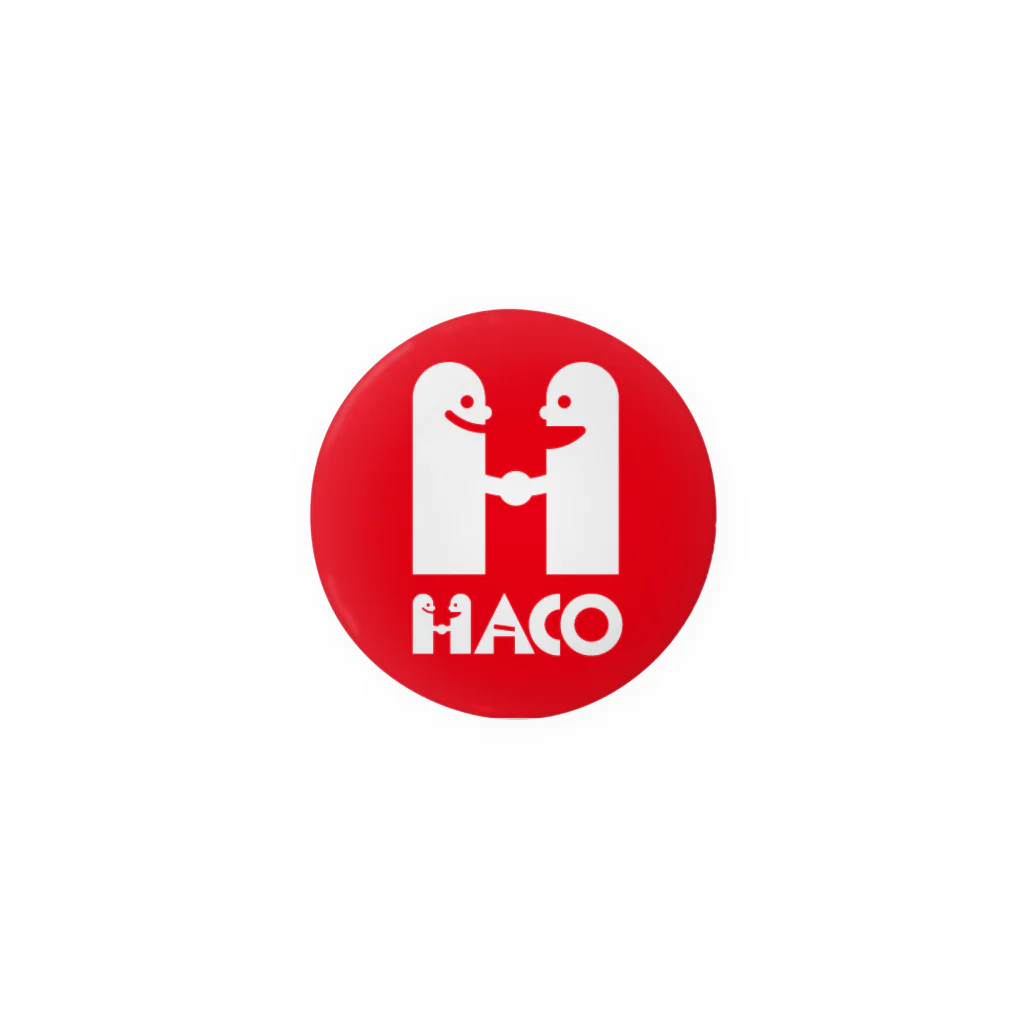 HACO_fukのHACOロゴ Tin Badge