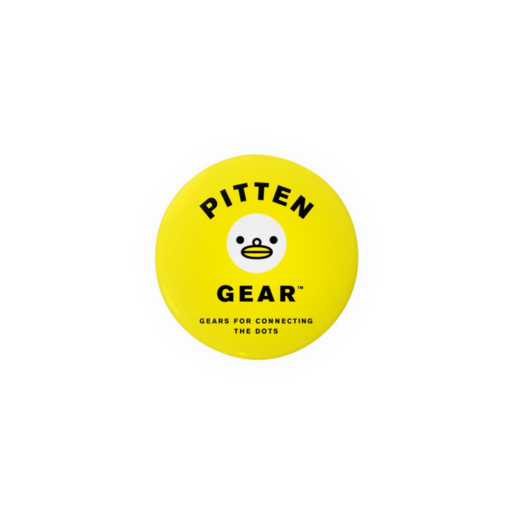 PITTEN PRODUCTSのFace Series 3019YN Tin Badge