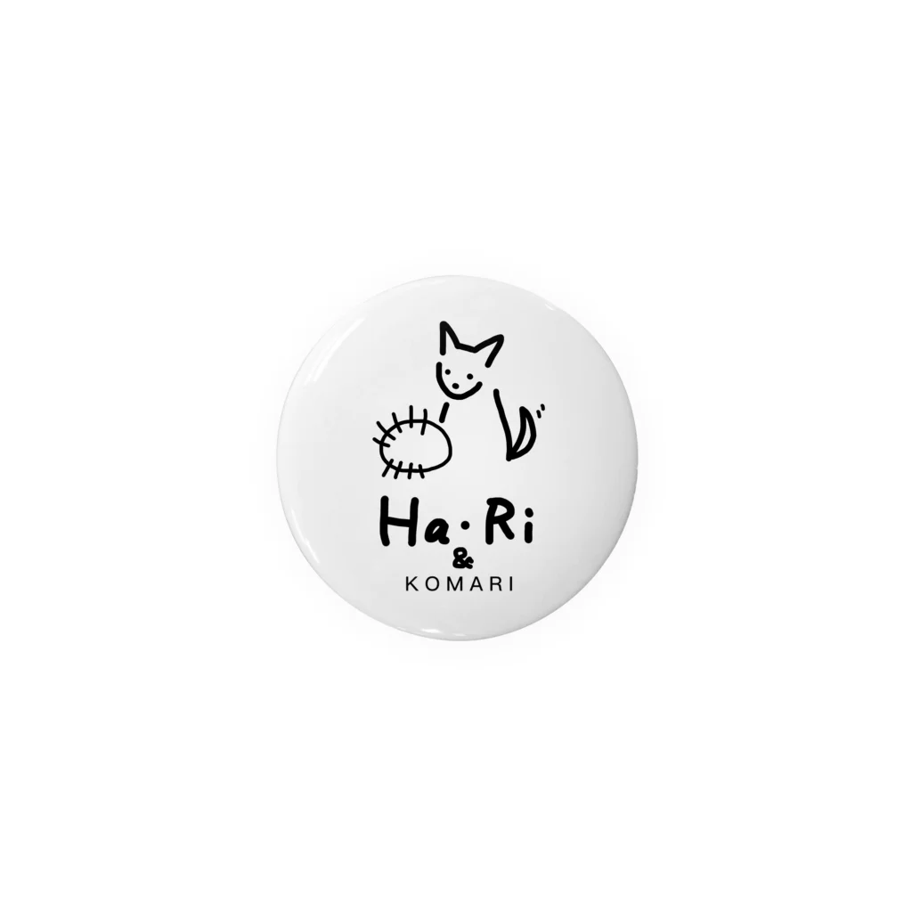 Ha·Ri＆KOMARIのHaRiKOMA・仲良し Tin Badge