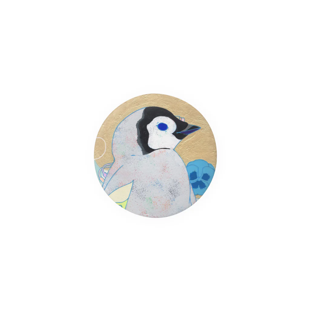 安岡亜蘭のpenguin2 Tin Badge