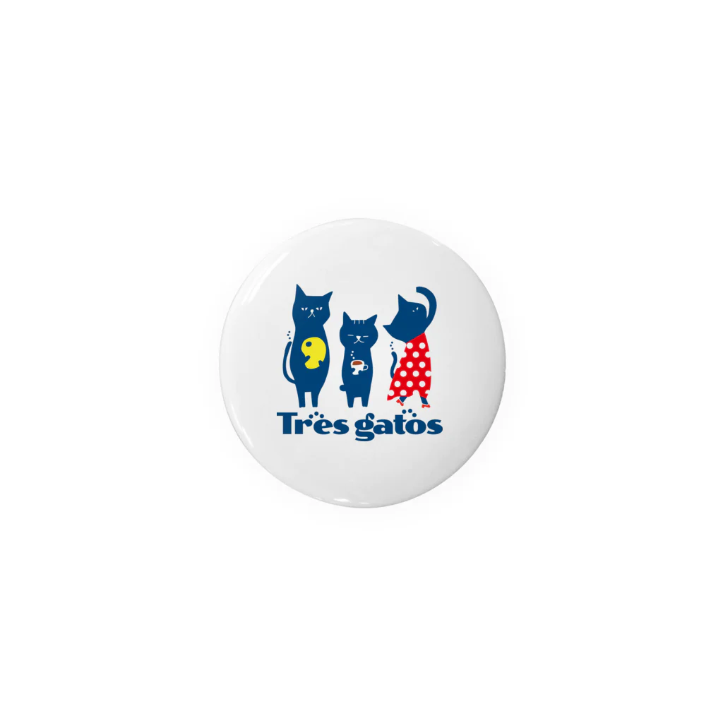 Tres GatosのTres Gatos トレスガトス ロゴグッズ Tin Badge