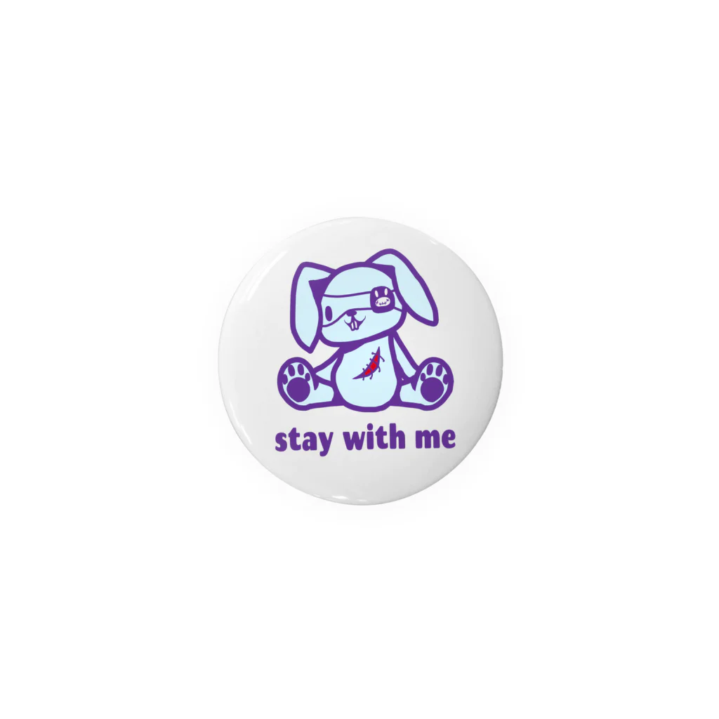 のほほん屋のstay with me 缶バッジ