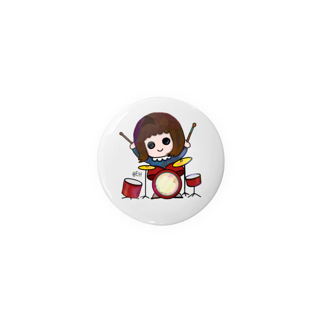 EH(えへ)のドラマ〜🥁ガール Tin Badge