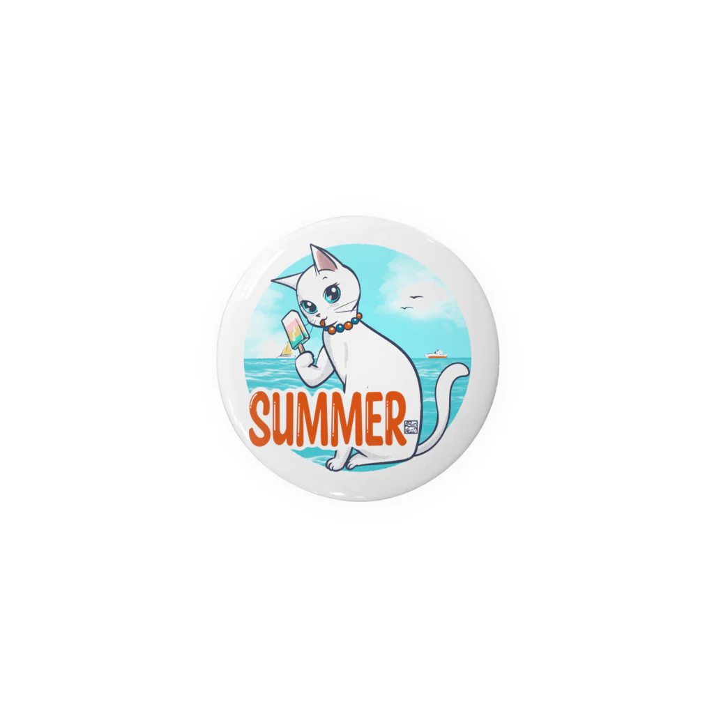 BATKEI ARTのSUMMER Tin Badge