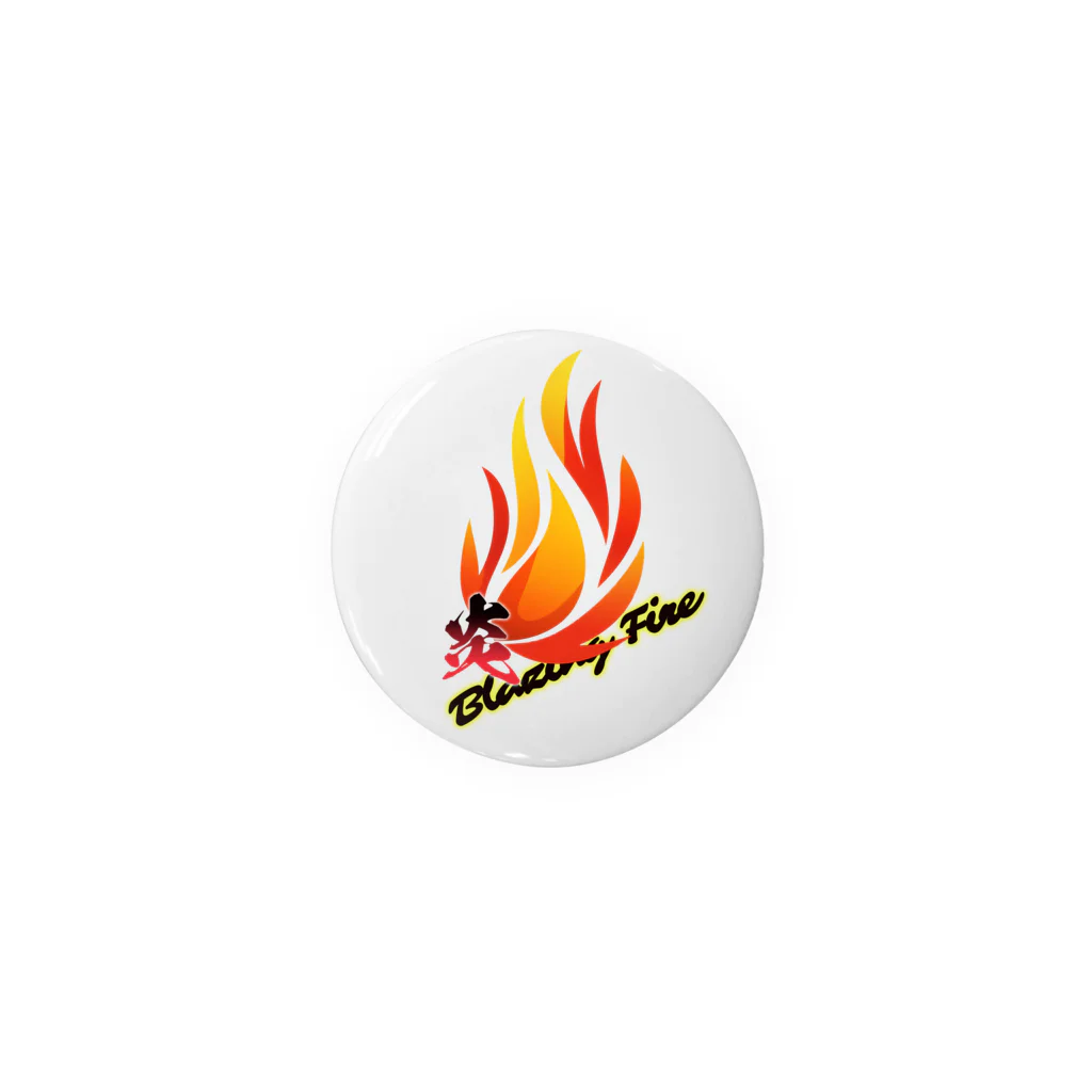 ArayashikI_Japanの炎-Blazing Fire-【小物系アイテム】 Tin Badge