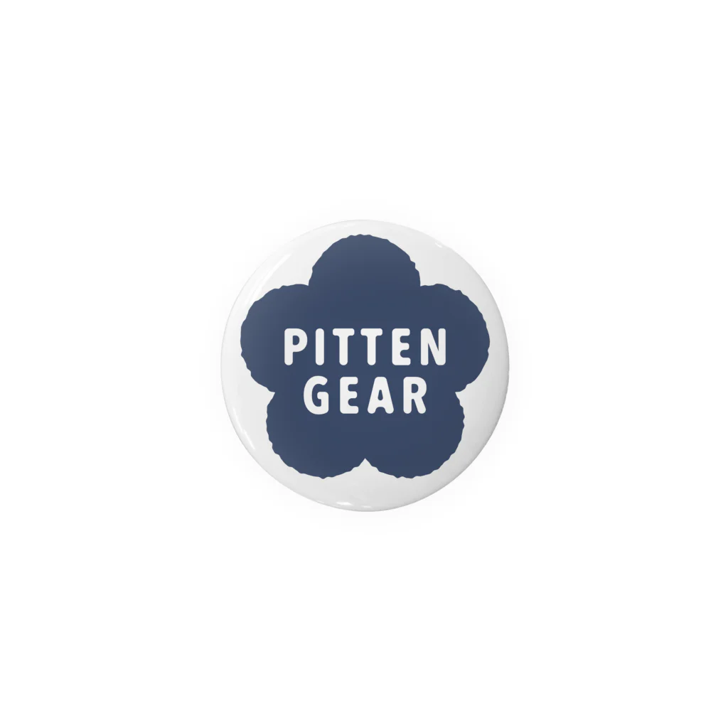 PITTEN PRODUCTSのPITTEN FLOWER #1 缶バッジ