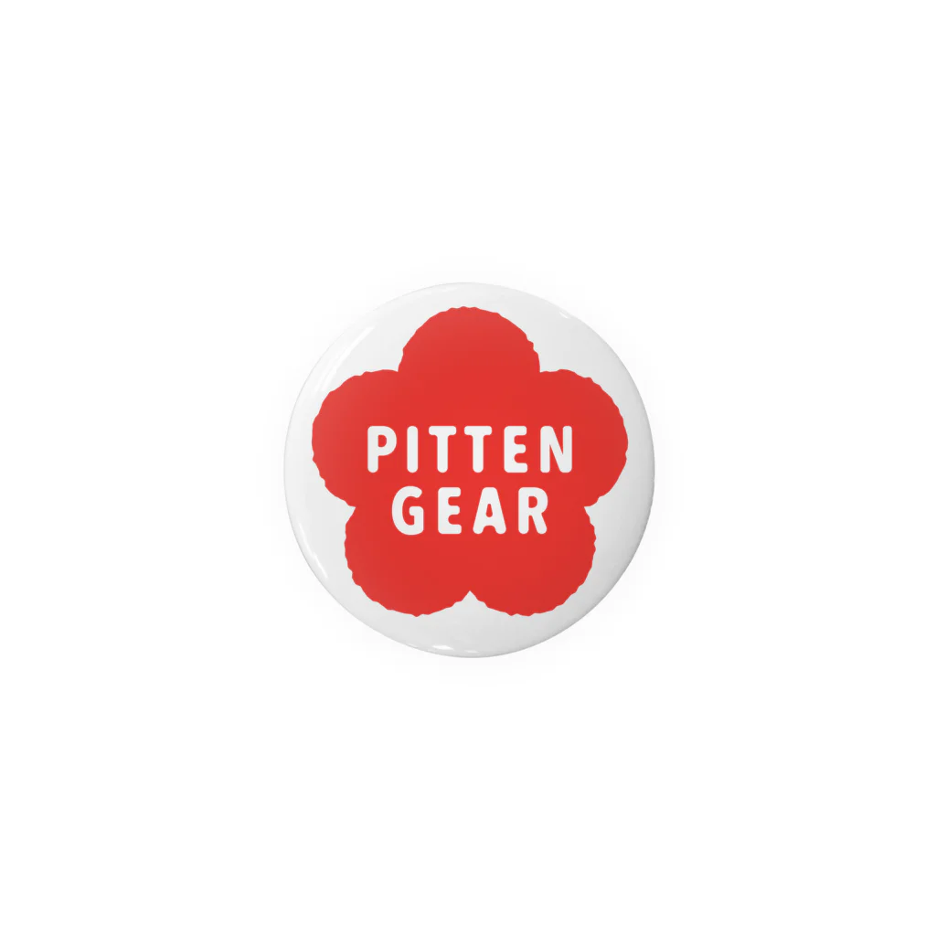 PITTEN PRODUCTSのPITTEN FLOWER #2 缶バッジ