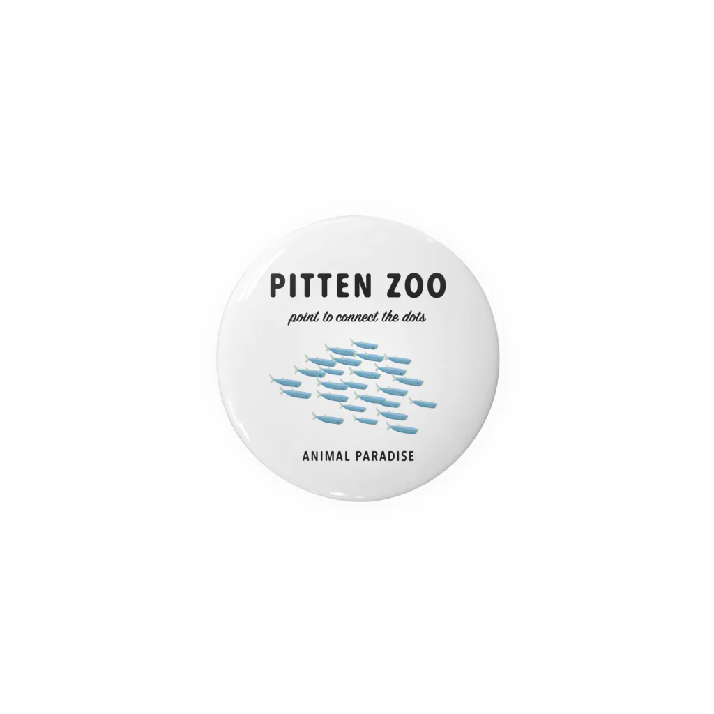 PITTEN PRODUCTSのPITTEN ZOO ANIMAL #3 缶バッジ