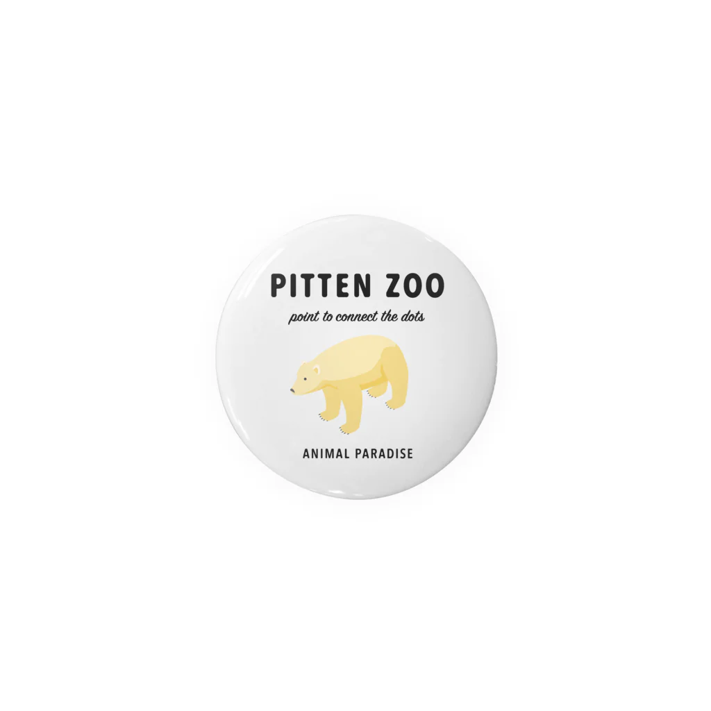 PITTEN PRODUCTSのPITTEN ZOO ANIMAL #5 缶バッジ