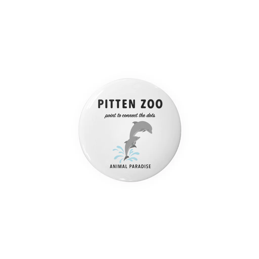 PITTEN PRODUCTSのPITTEN ZOO ANIMAL #6 缶バッジ