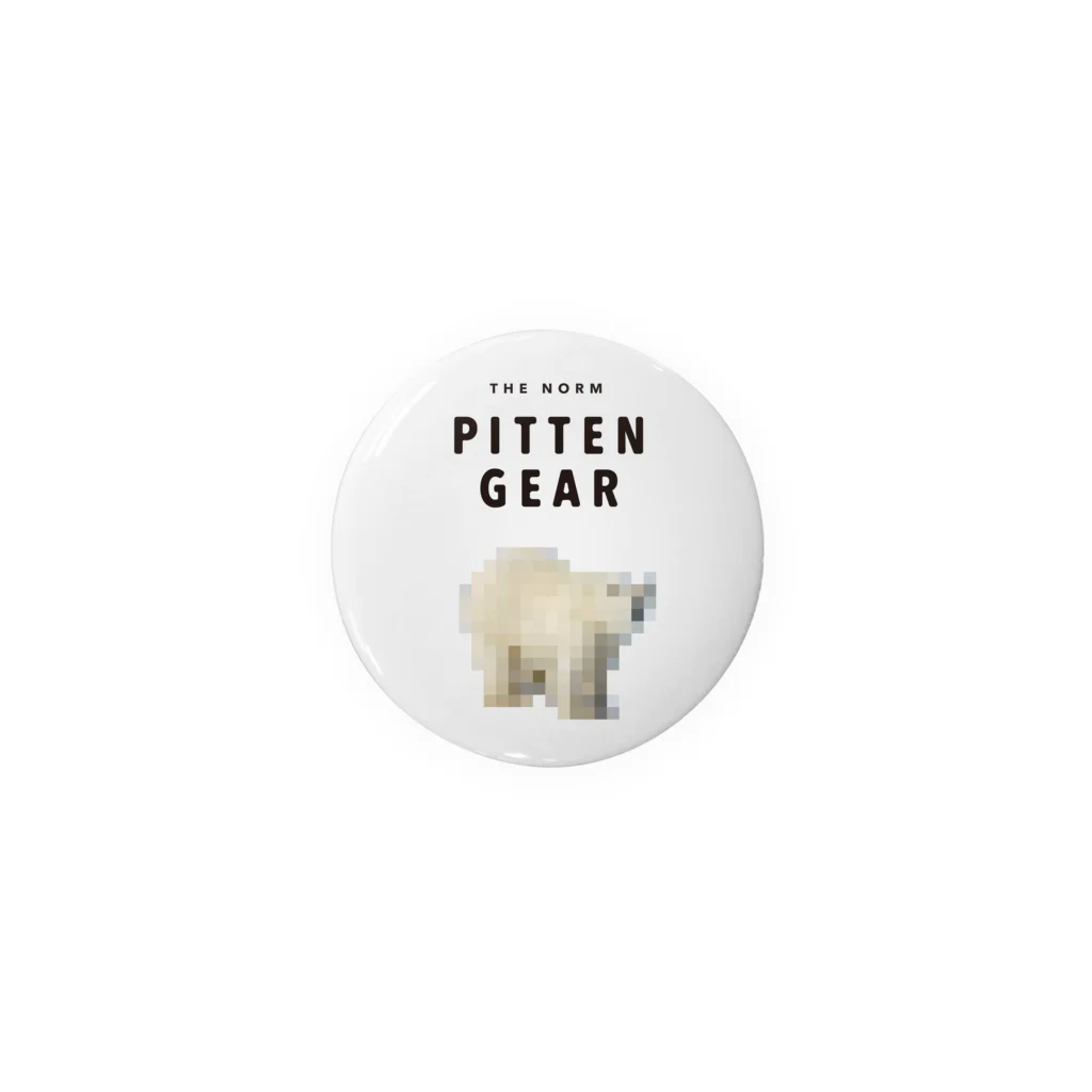 PITTEN PRODUCTSのPITTEN ZOO PX ANIMAL #4 缶バッジ