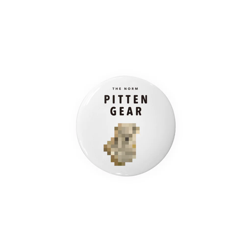 PITTEN PRODUCTSのPITTEN ZOO PX ANIMAL #6 缶バッジ