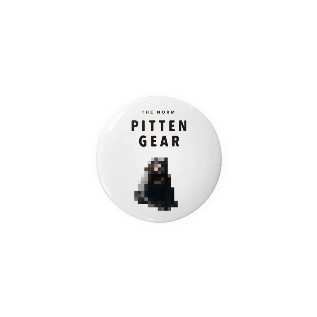 PITTEN PRODUCTSのPITTEN ZOO PX ANIMAL #7 缶バッジ