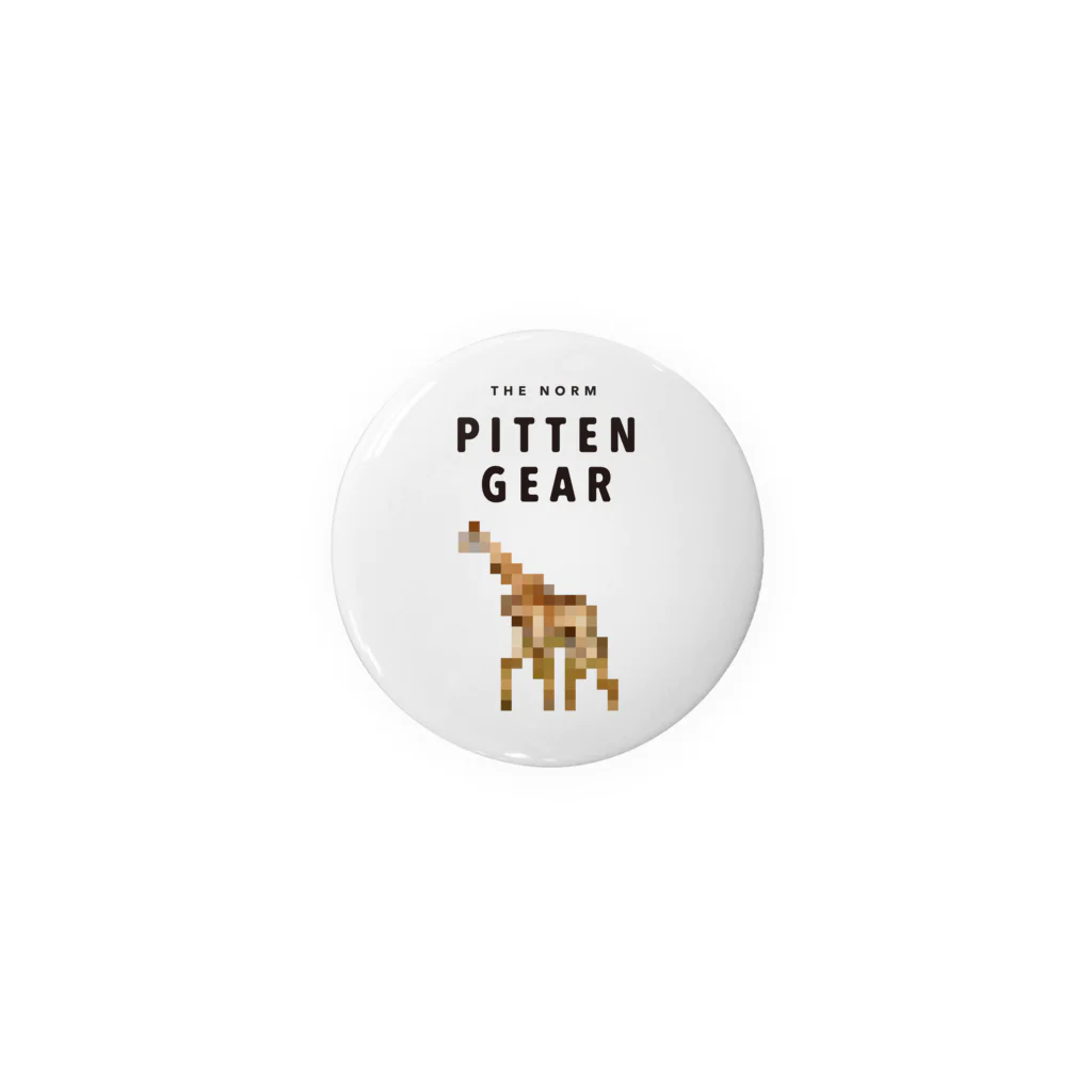 PITTEN PRODUCTSのPITTEN ZOO PX ANIMAL #8 缶バッジ