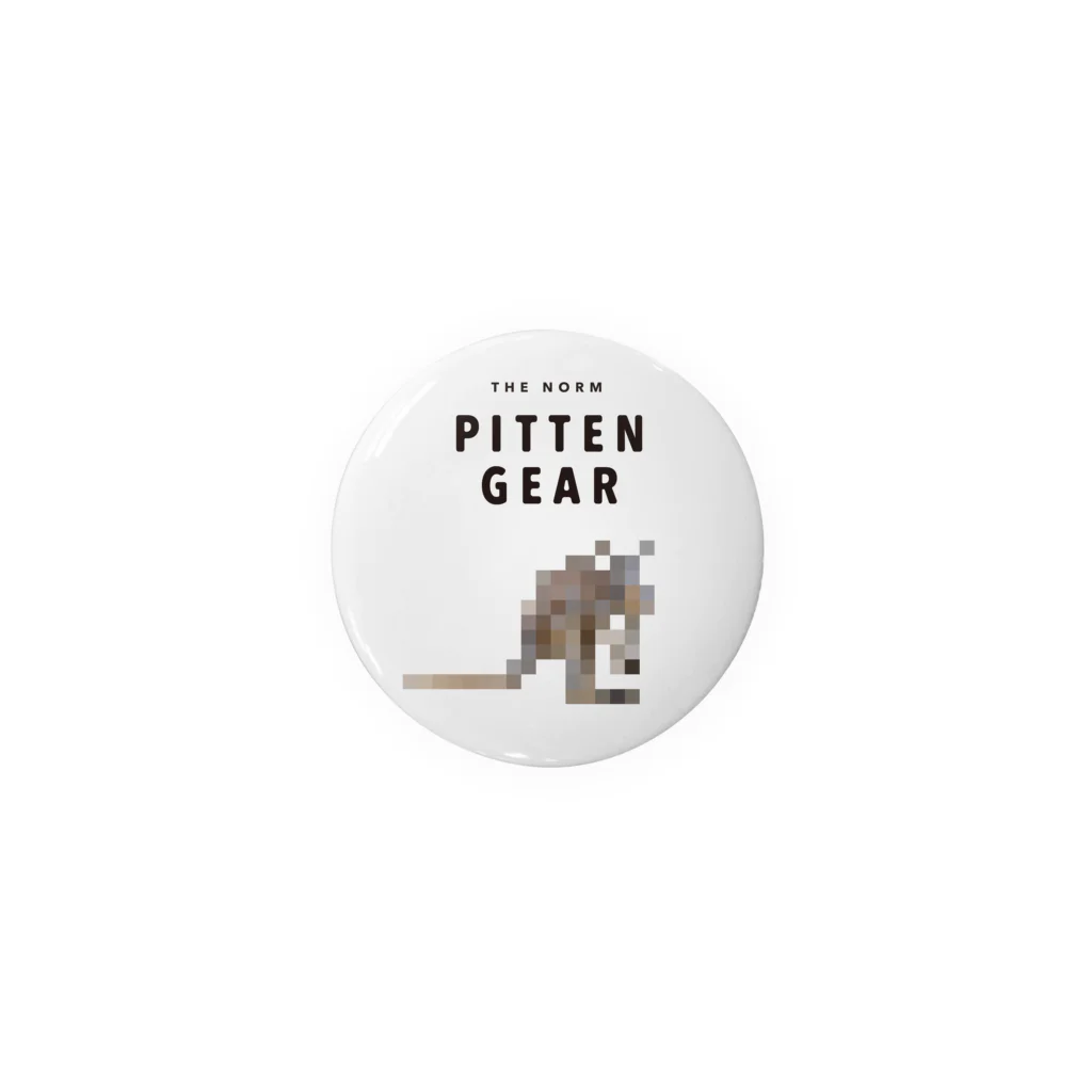 PITTEN PRODUCTSのPITTEN ZOO PX ANIMAL #10 缶バッジ