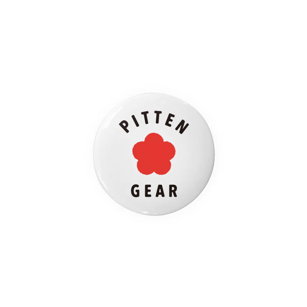 PITTEN PRODUCTSのPITTEN FLOWER #3 缶バッジ