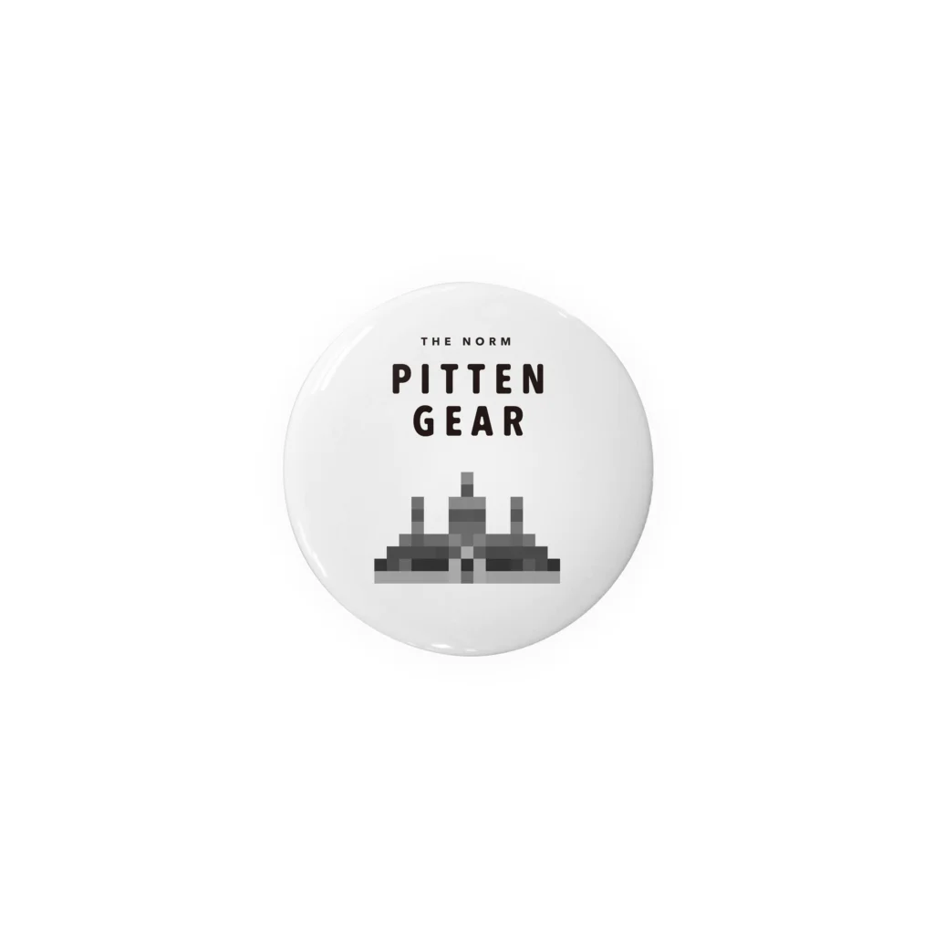 PITTEN PRODUCTSのPITTEN TRAVEL PX WORLD #4 缶バッジ